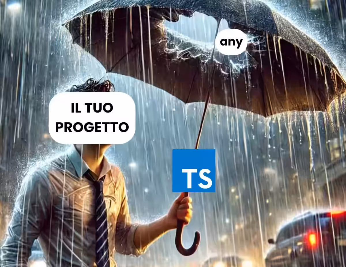 Cover id Come distruggere un progetto TypeScript con una sola parola: 'any'